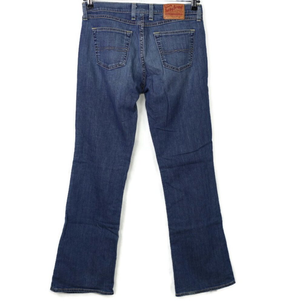 Lucky Brand Mid-Rise Flare Womens Jeans Size 8 29‎ x 32 Regular Stretch - Picture 2 of 9